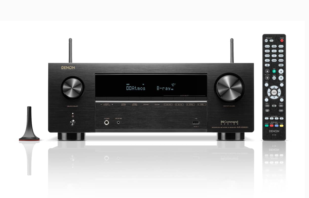 Amplificador Denon AVR-X2800H