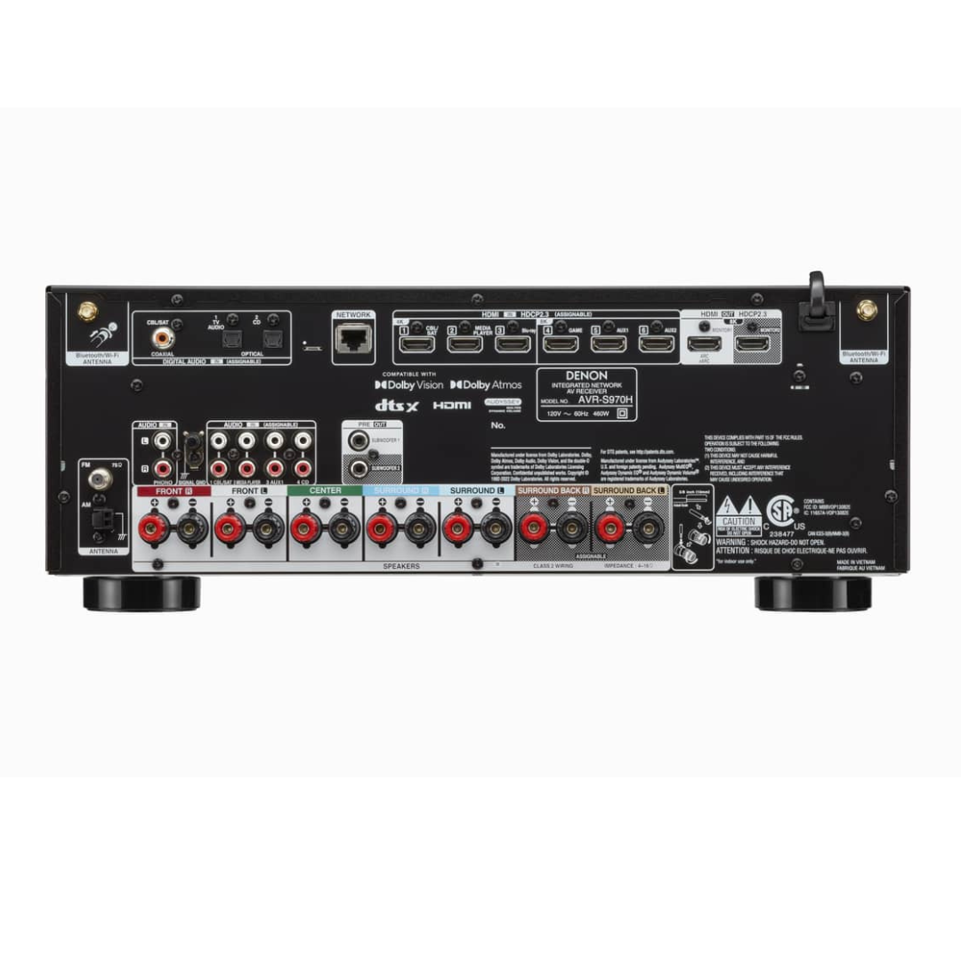 Amplificador Denon AVR-S970H