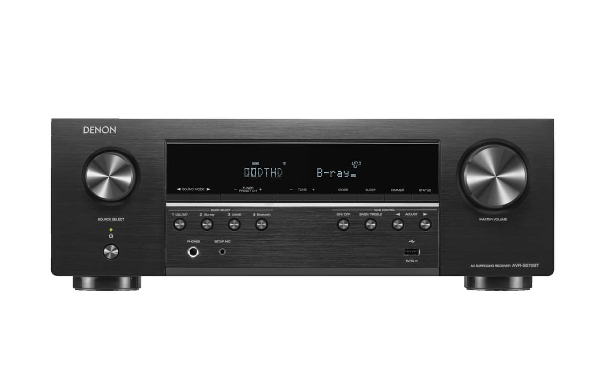 Amplificador Denon AVR-S570BT