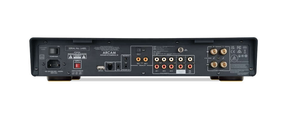 Arcam A5+  Amplificador integrado con Bluetooth y Auracast
