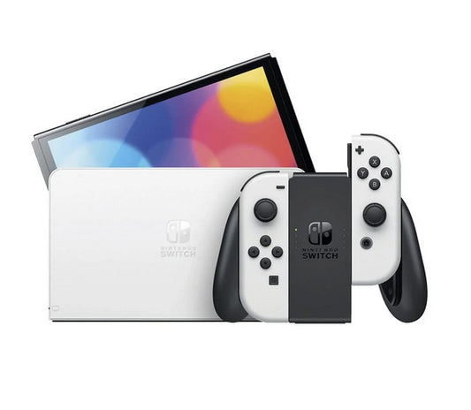 Consola Nintendo Switch Oled Blanco + Juego Mario Kart 8