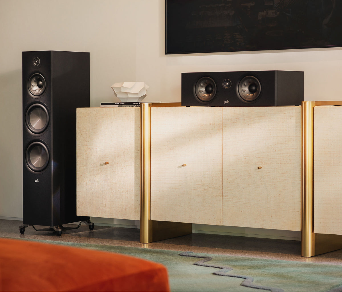 Polk Reservar R400 Altavoz de canal central de alto rendimiento y calidad superior