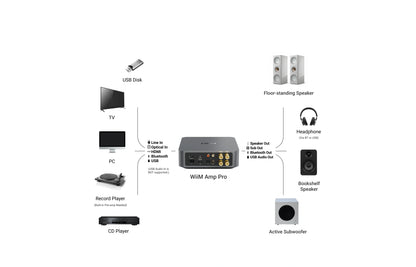 WiiM Amp Pro – Amplificador estéreo inteligente Hi-Res